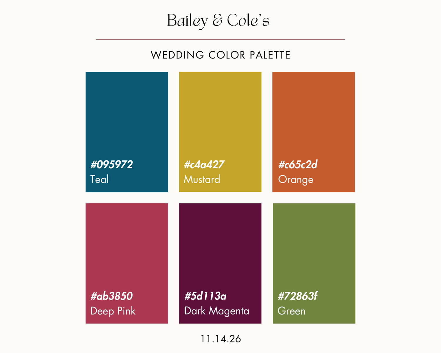 The Wedding Website of Bailey Pierce and Cole Vaughan