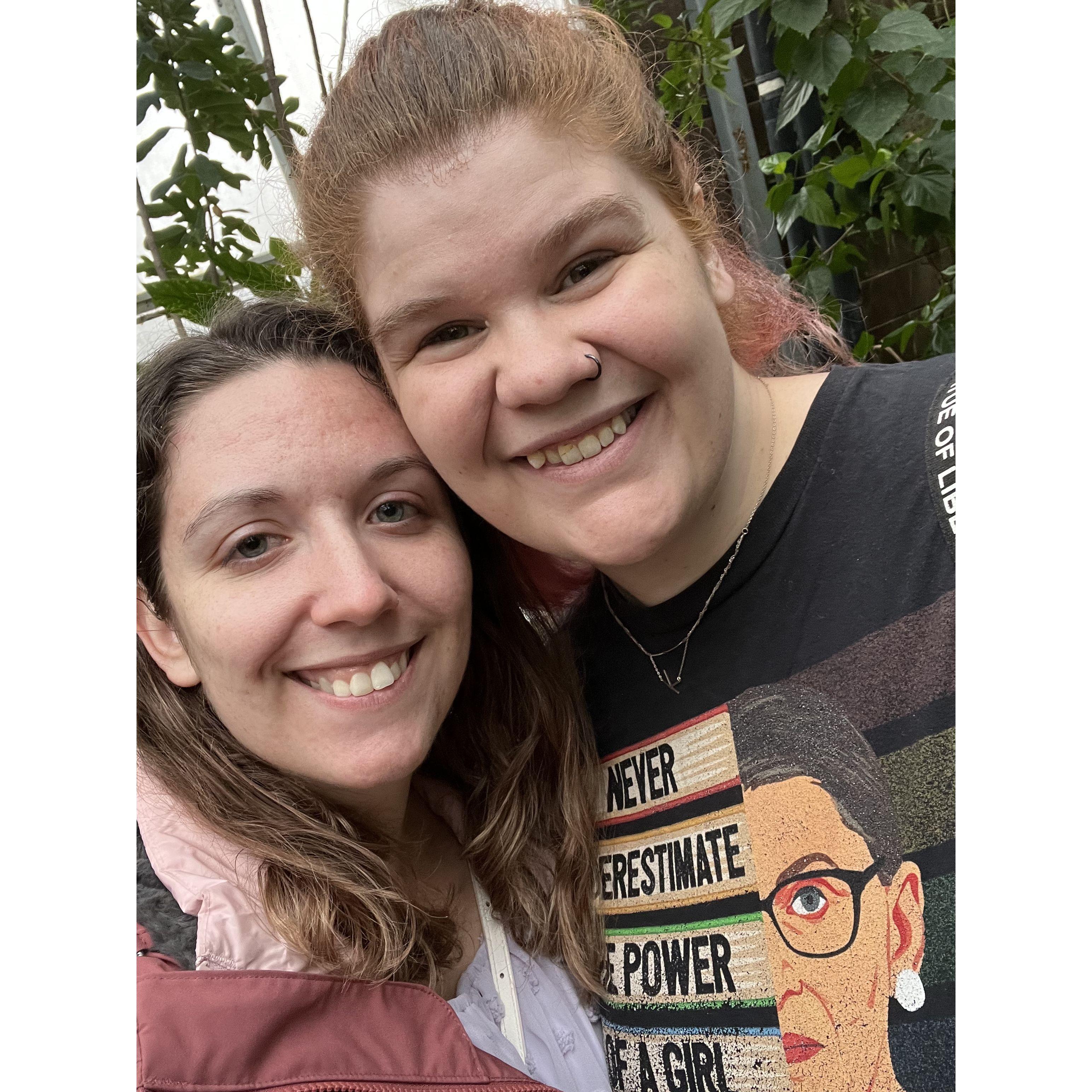 Date at the butterfly pavilion