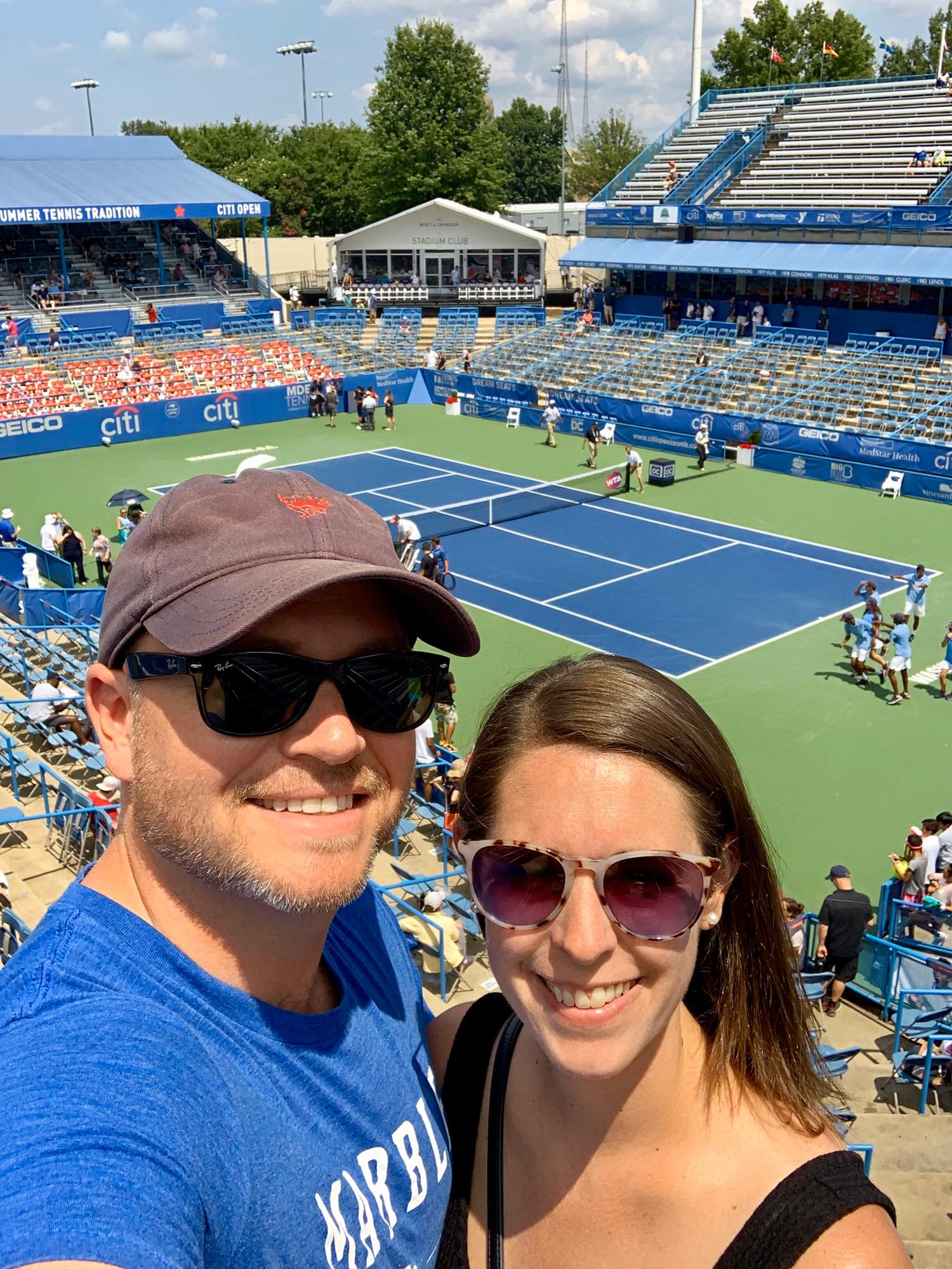 Our first tennis tournament Summer 2019- Thanks Lisa!