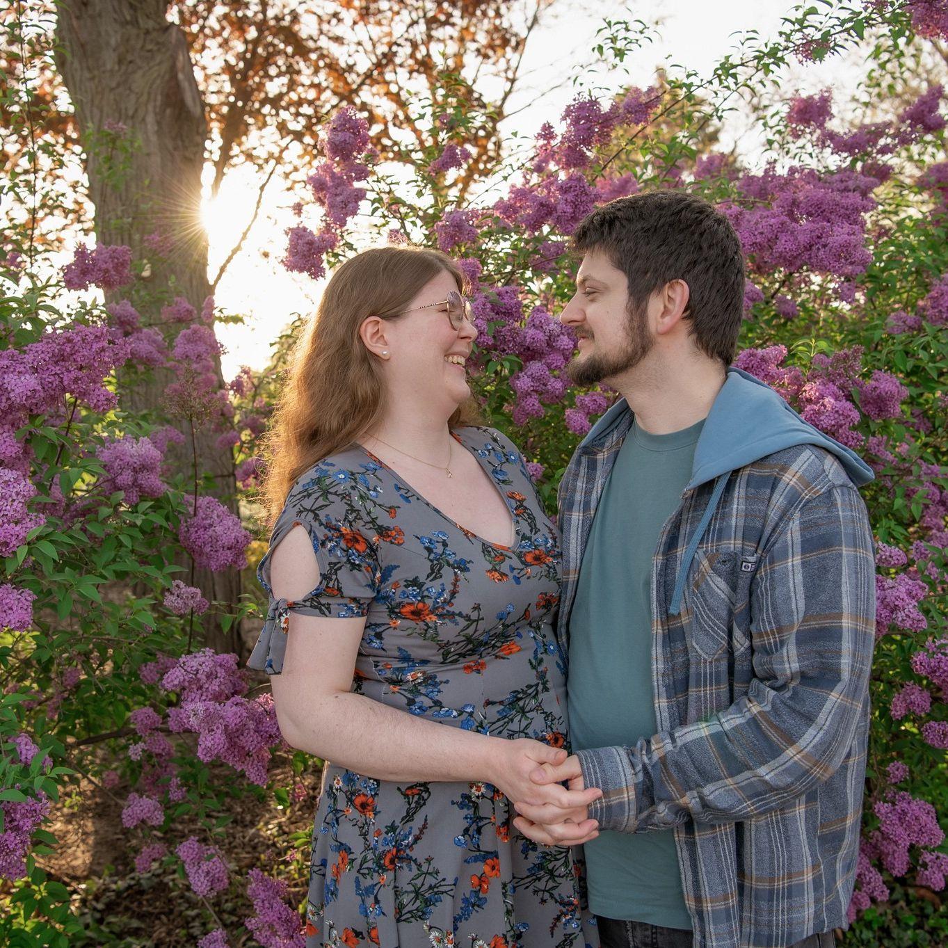 From our engagement photo shoot.