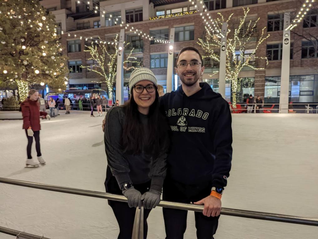 Our first dinner date!