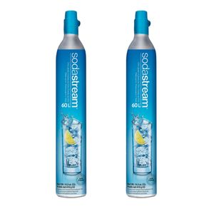 Sodastream 60L Co2 Carbonator, 14.5oz, Set of 2