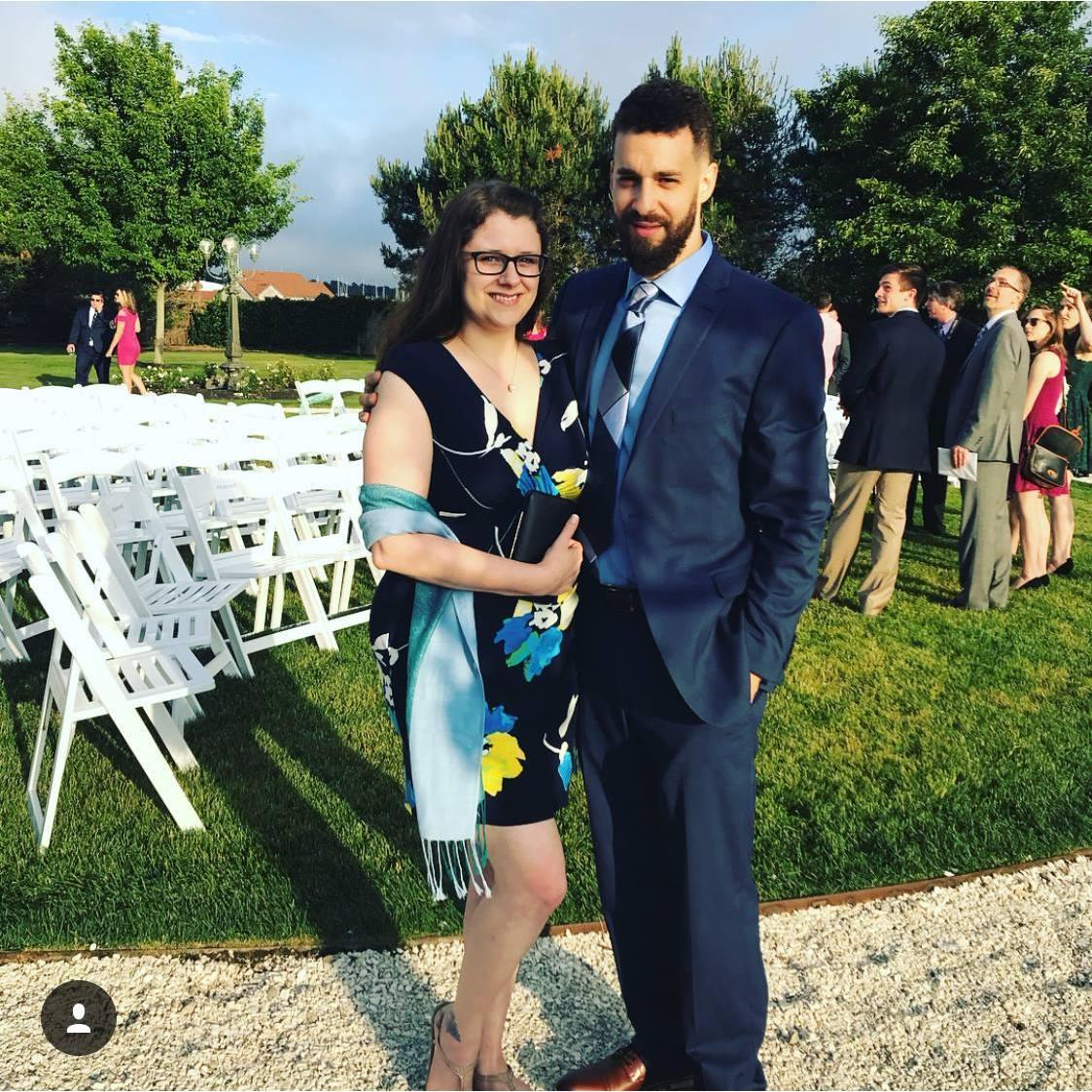 At a friends wedding at Belle Mer in Newport, RI.