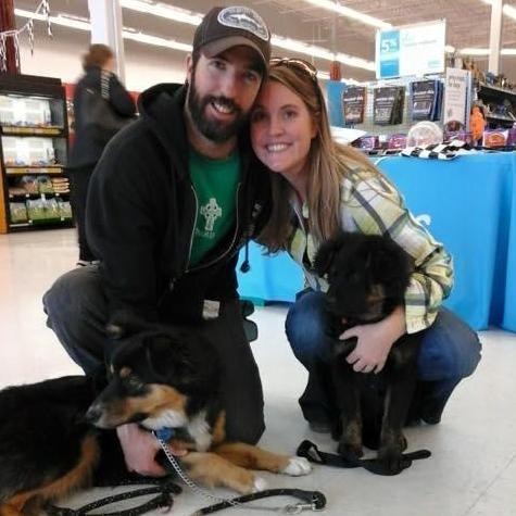 The day we adopted Bear Dog - May 2015