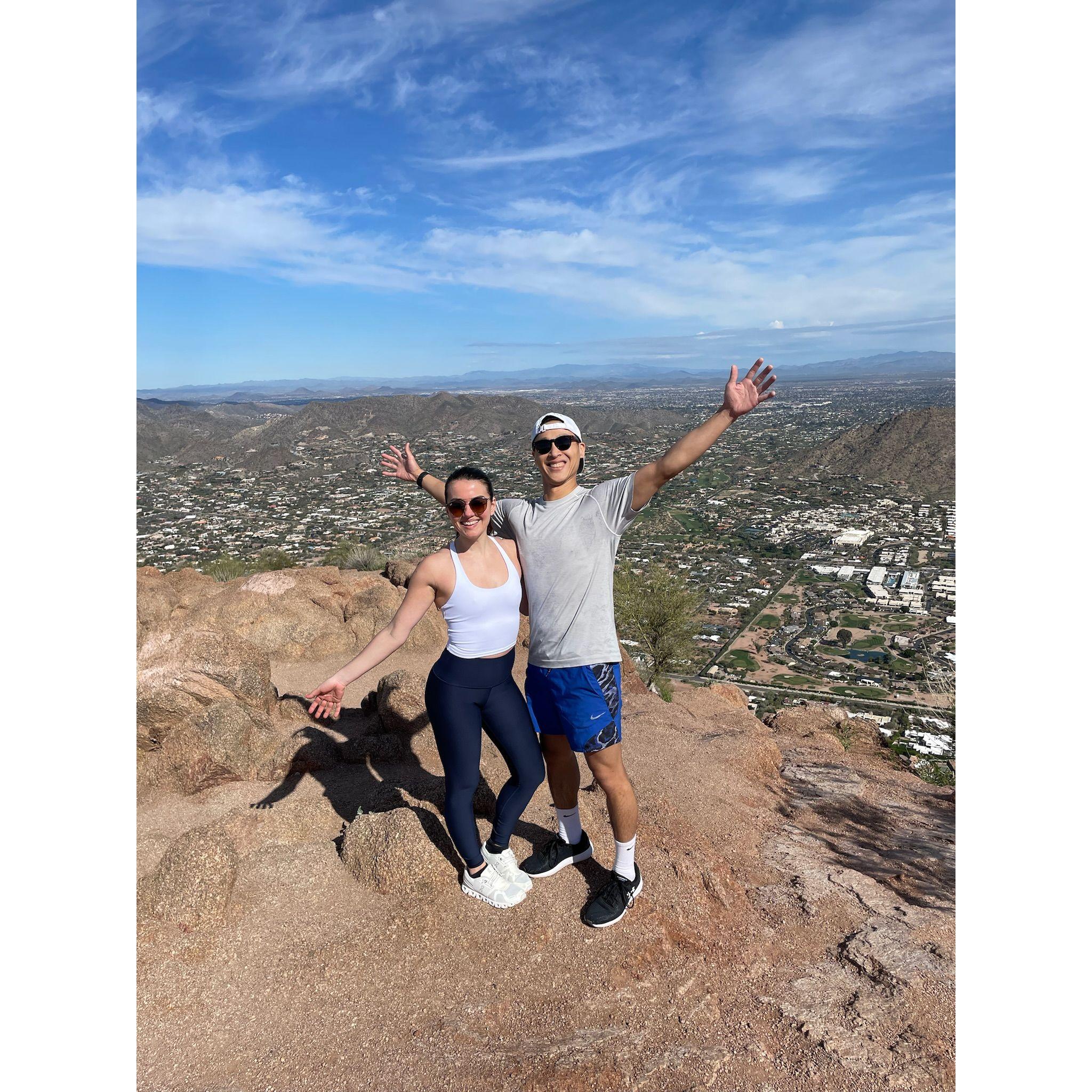 Nicole and Lawrence returned to Arizona!
