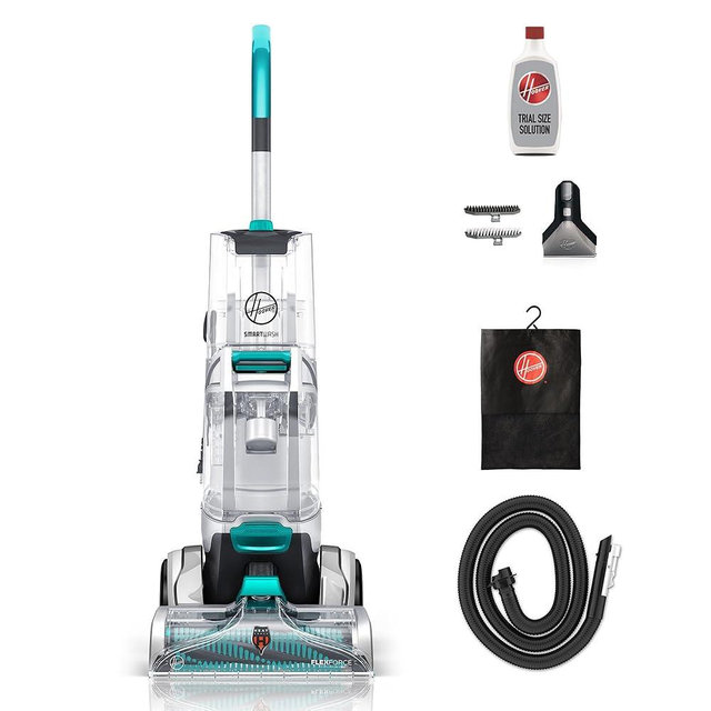 Hoover SmartWash Automatic Carpet Cleaner Machine, Deep Cleaning Carpet Shampooer Machine, Pair with a Hoover Cleaner Solution for a Bright, Refreshed Home