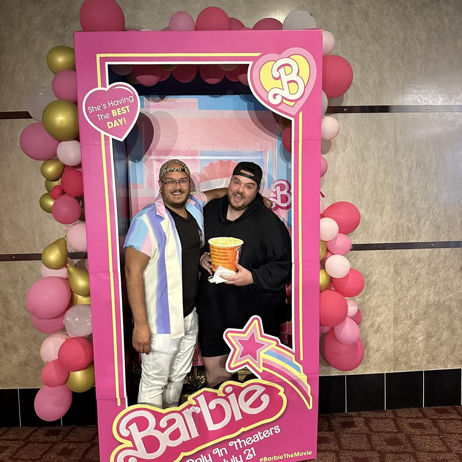 Barbie movie in Chicago.