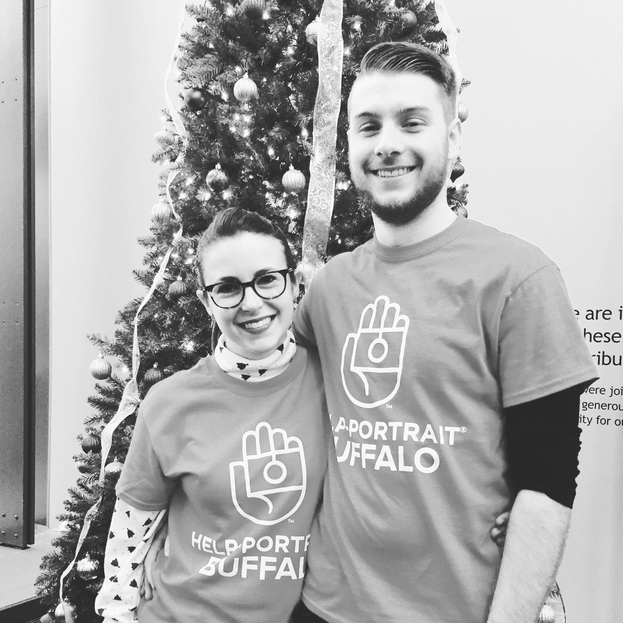 Volunteering at Help Portrait Buffalo, 2018