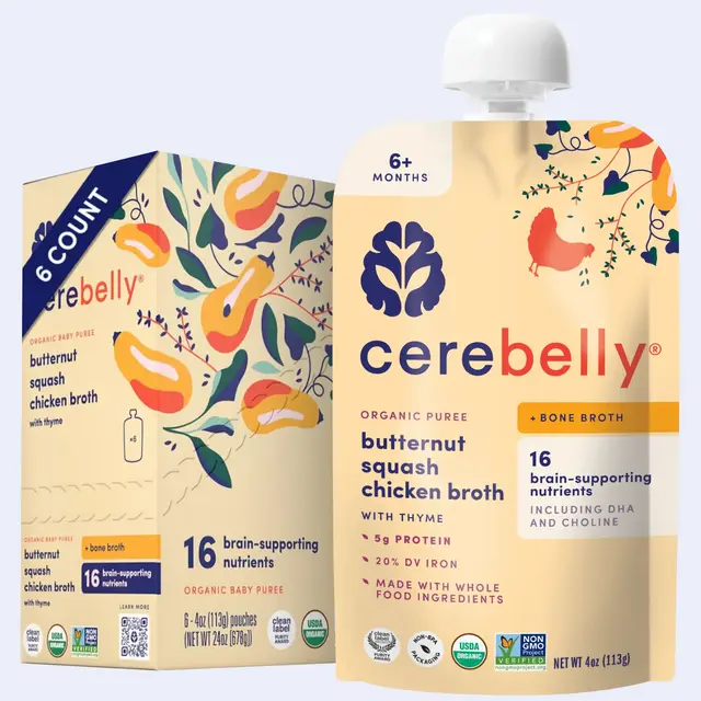 Butternut Squash Chicken Broth 6 Pack