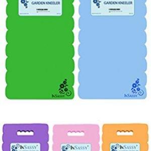 Garden Kneeler Pad by InSassy - Kneeling Mat for Gardening, Baby Bath, Yoga, Prayers & Exercise - High Density Foam Kneeler - Available in 3 Sizes - Large - Extra Large - Largest & Thickest, Green