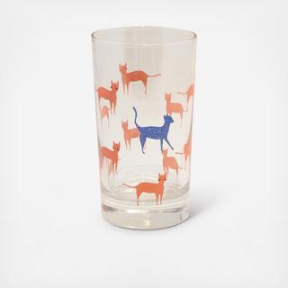 City Collage Cats Glass