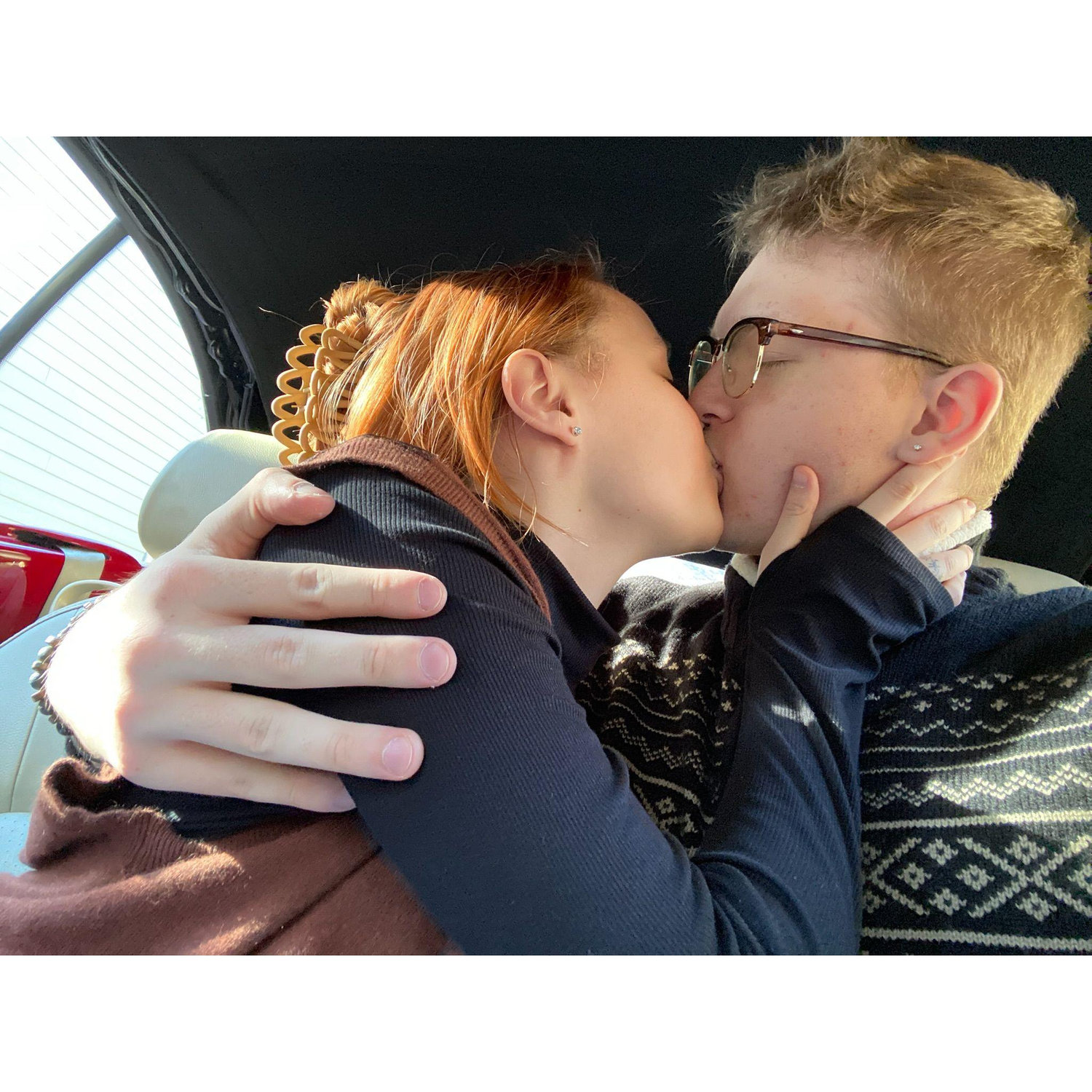 Our first Thanksgiving together.