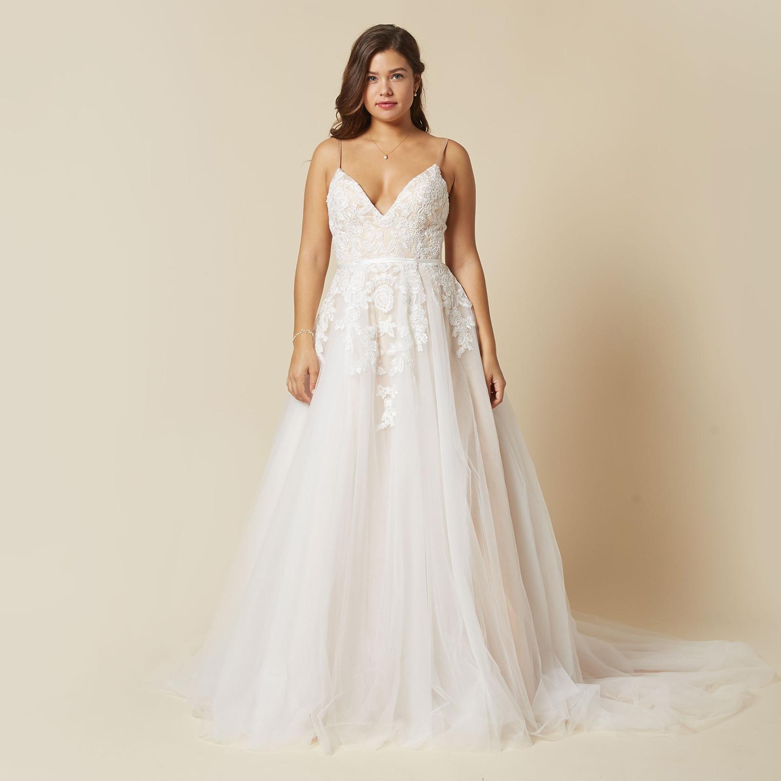 chapel train dress