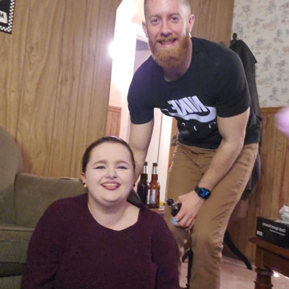 One of our VERY FIRST pictures together, just a few short weeks after we made our relationship official.