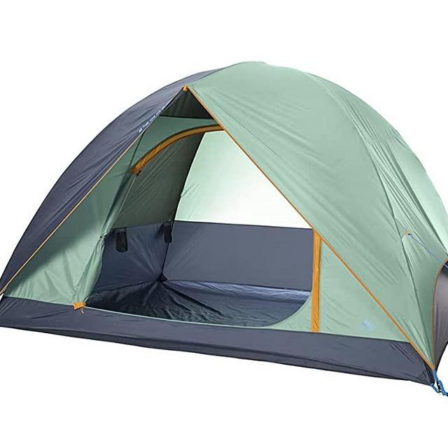 Kelty Tallboy Tent, Tall Dome Tent with Standing Headroom, Open-Plan Interior, X-Pole Construction & More