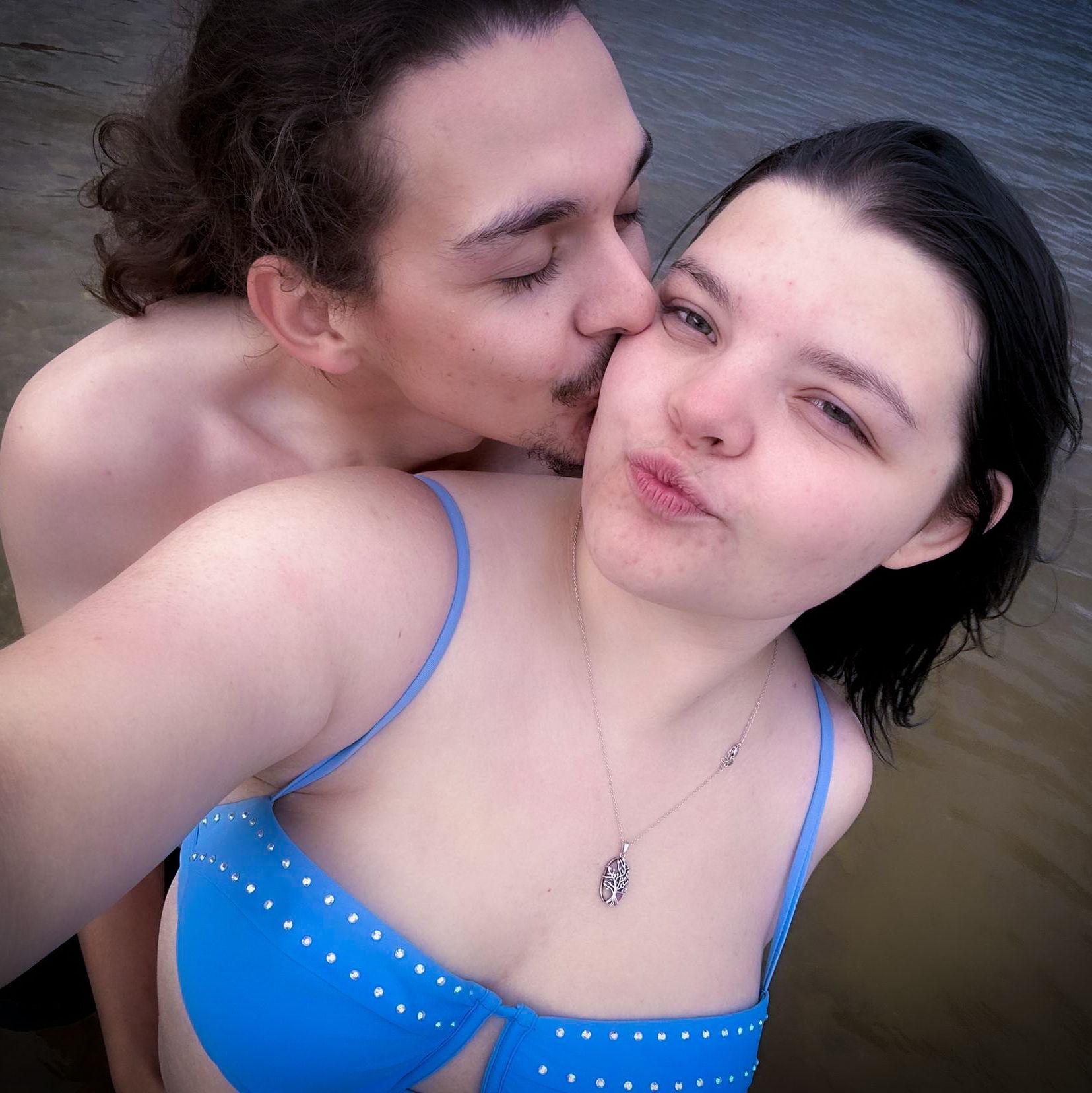 First time we went to south fork together, it was so cold..