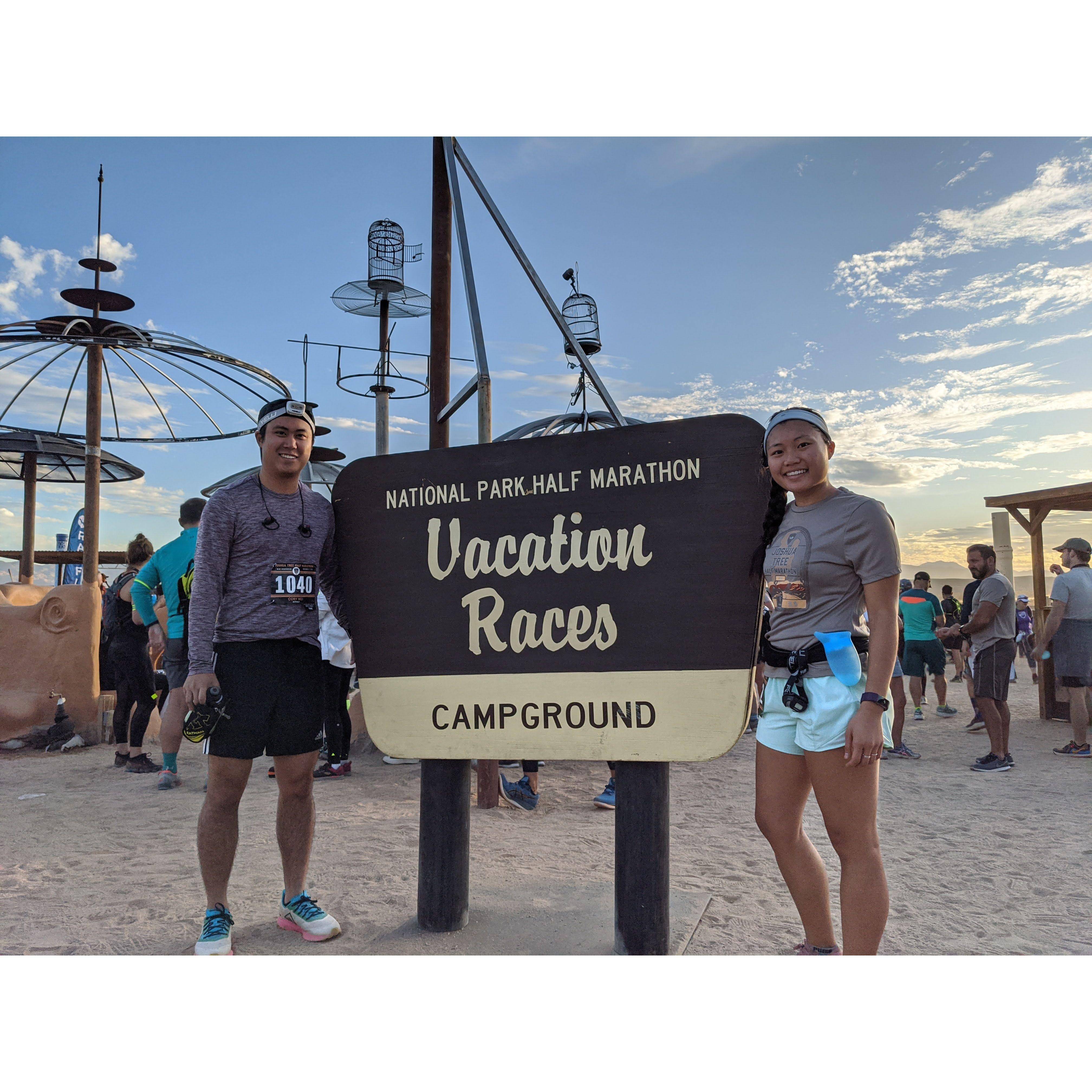 Joshua Tree half marathon (2019)