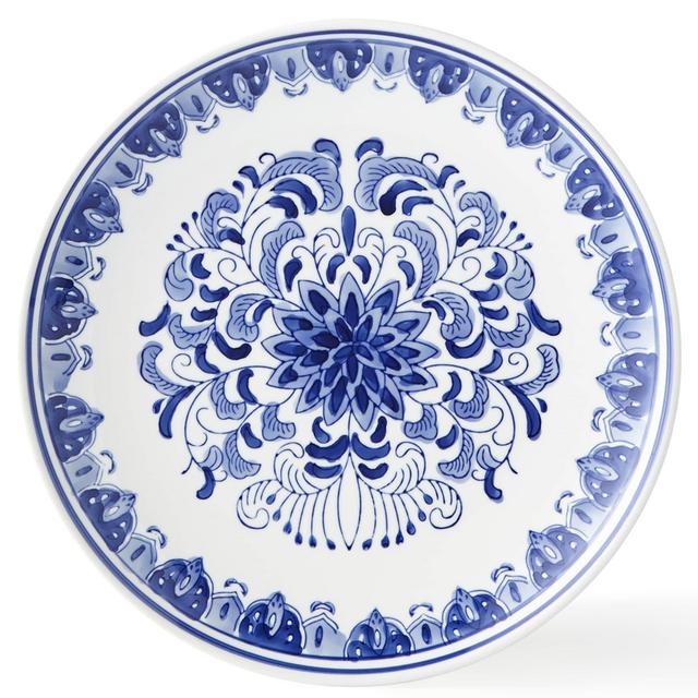 Neiman Marcus Set of 12 Assorted Blue & White Dinner Plates