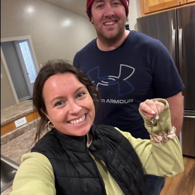 Our first home bought together