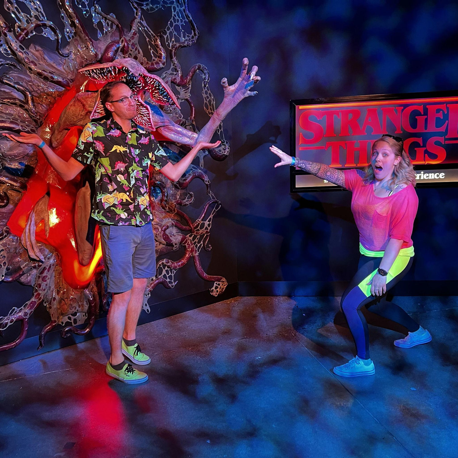 Good thing the Demogorgon didn't get him that day!