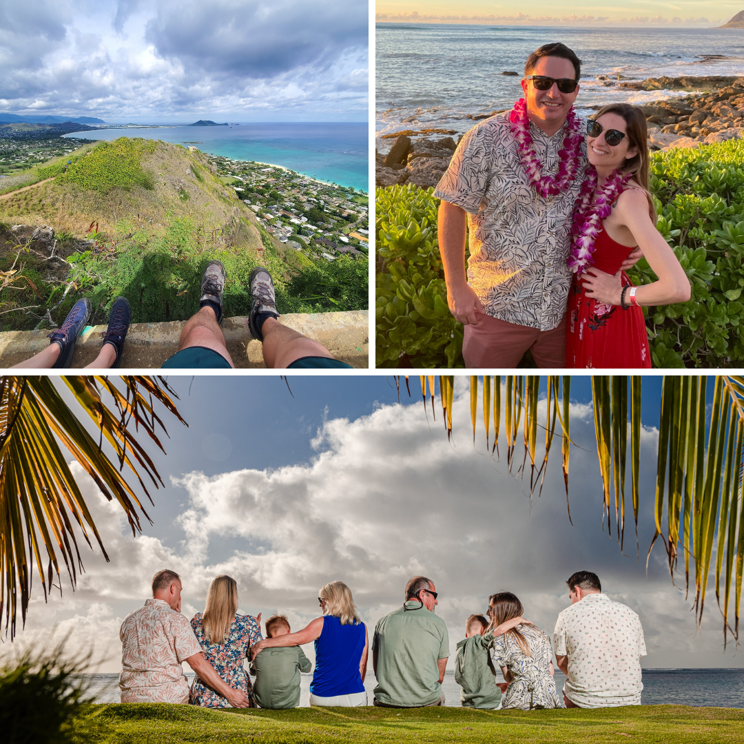 December 2022, Oahu, HI: Family trip with the Edelsteins & Johnsons