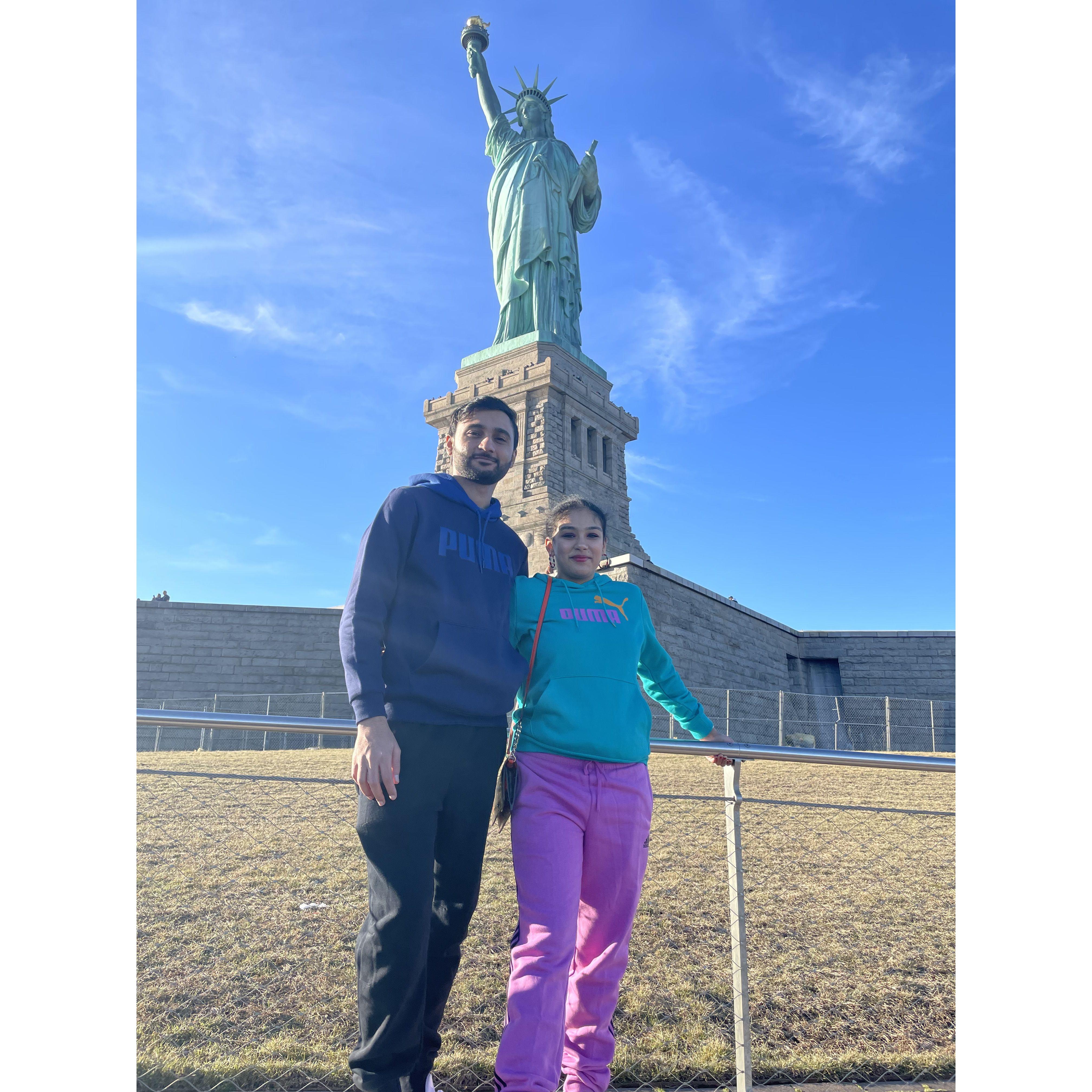 Statue of liberty!