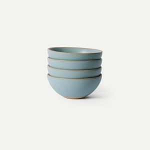 Iris-Colored Harvest Dessert Bowls Quartet