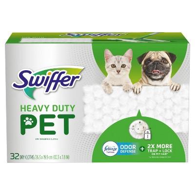 Swiffer Sweeper Heavy Duty Dry Refill Pet - 32ct
