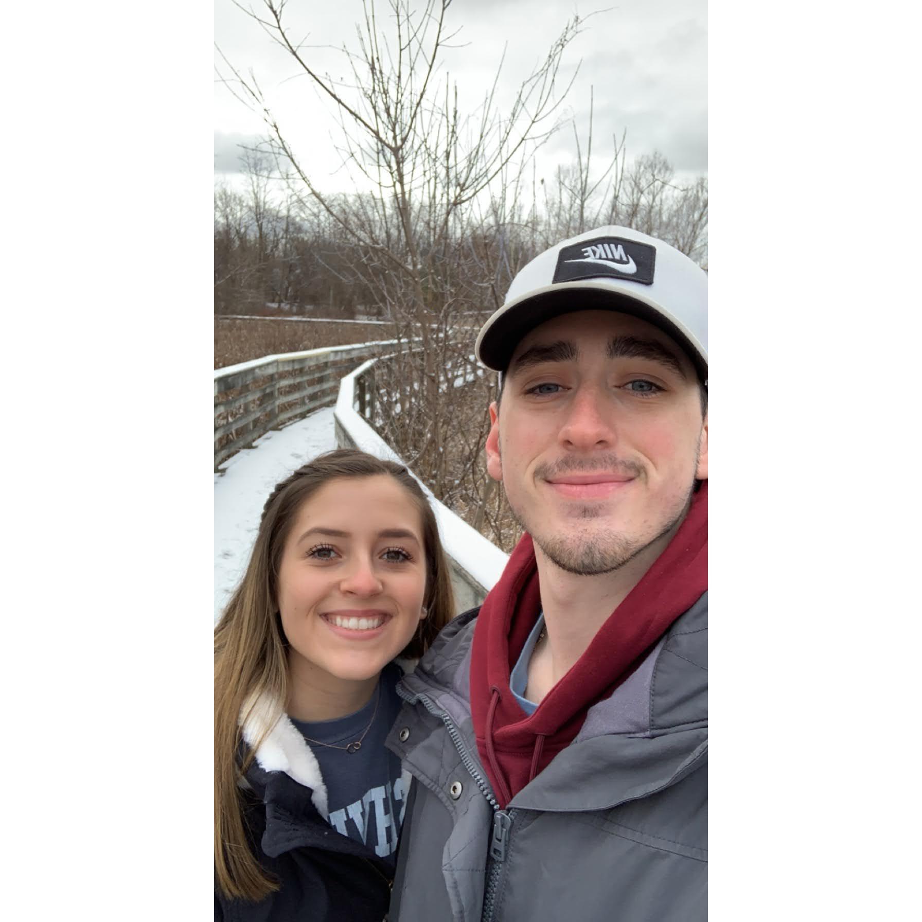 Lindsey's first time visiting Rochester!