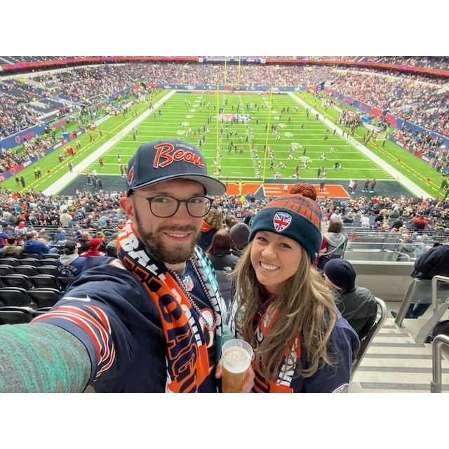 Bears game in London (that they actually won!)