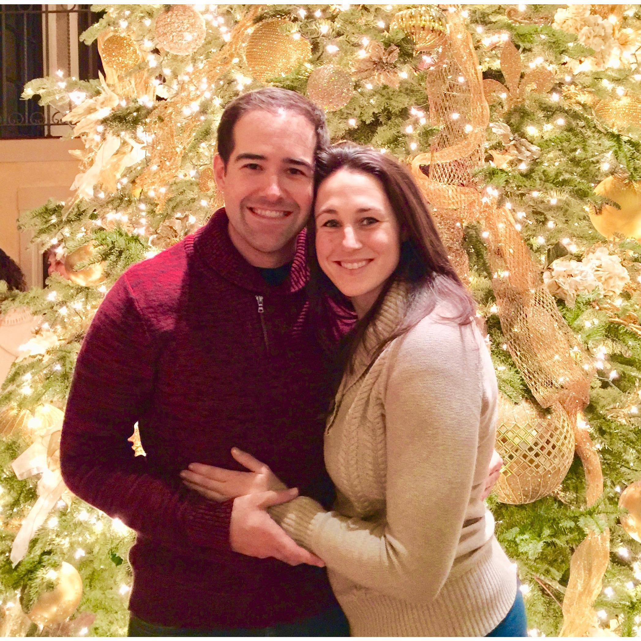 Yearly Christmas photos in front of the Mission Inn tree! December 2015