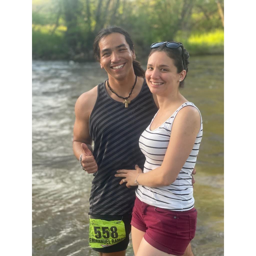 Emmanuel's first 52 mile race