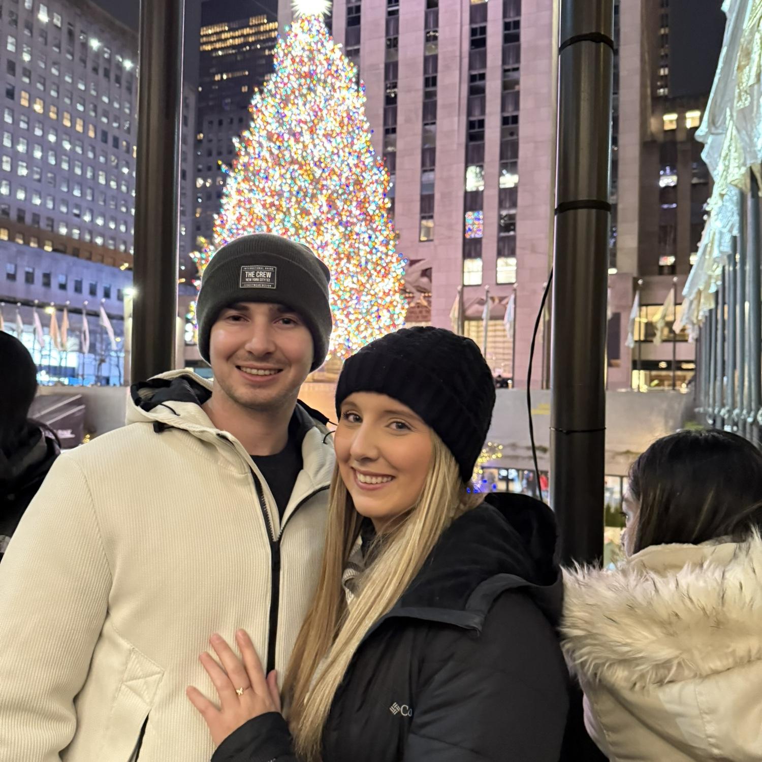 Our yearly tradition. Rockefeller Tree NYC