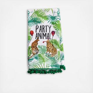 Be Wild "Party Animal" Tea Towel