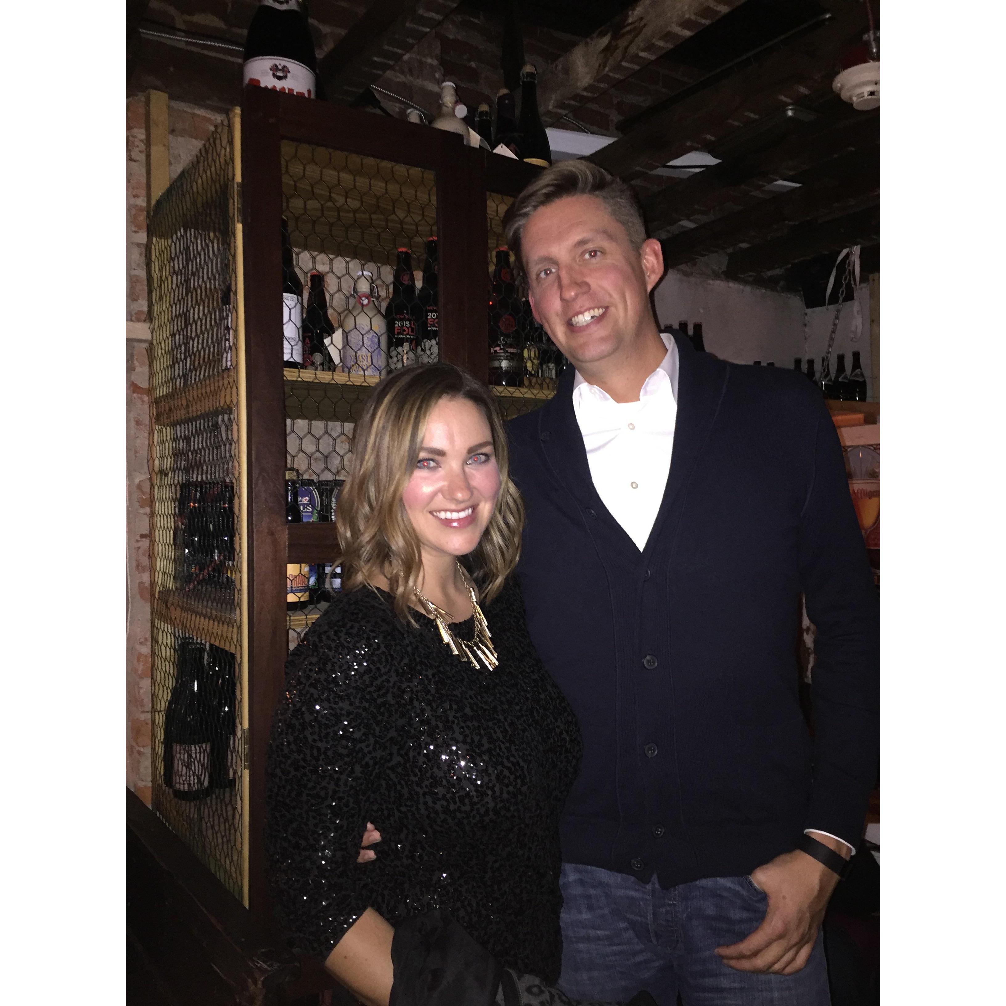 Celebrating Jodi's 30th birthday at Granville Moore's in DC [2015]