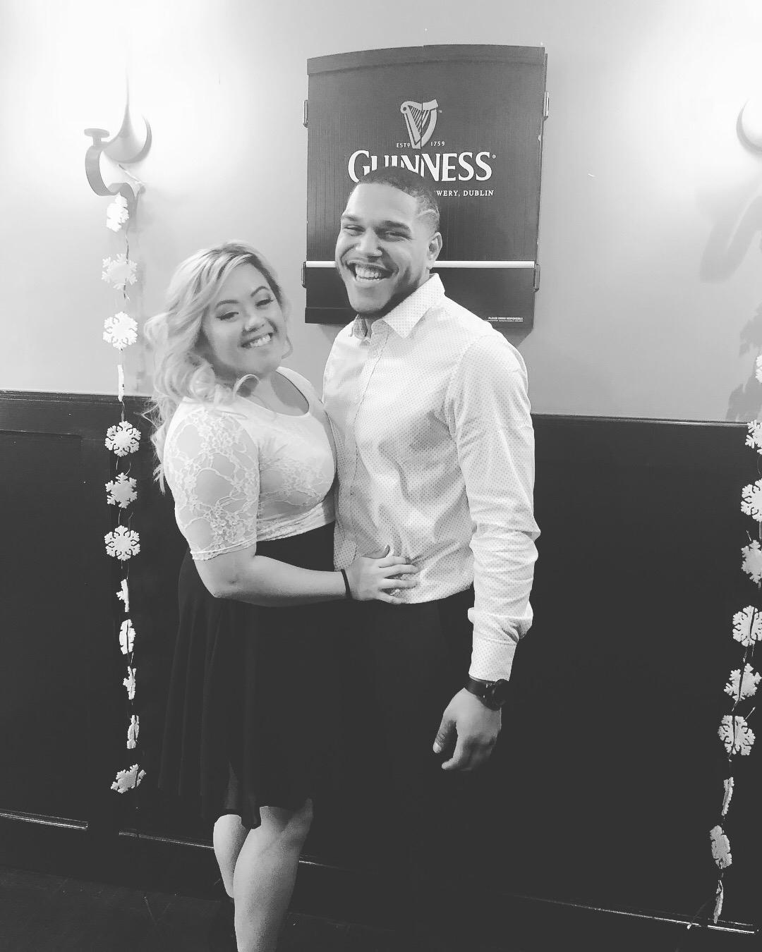 Our first time attending a wedding.
