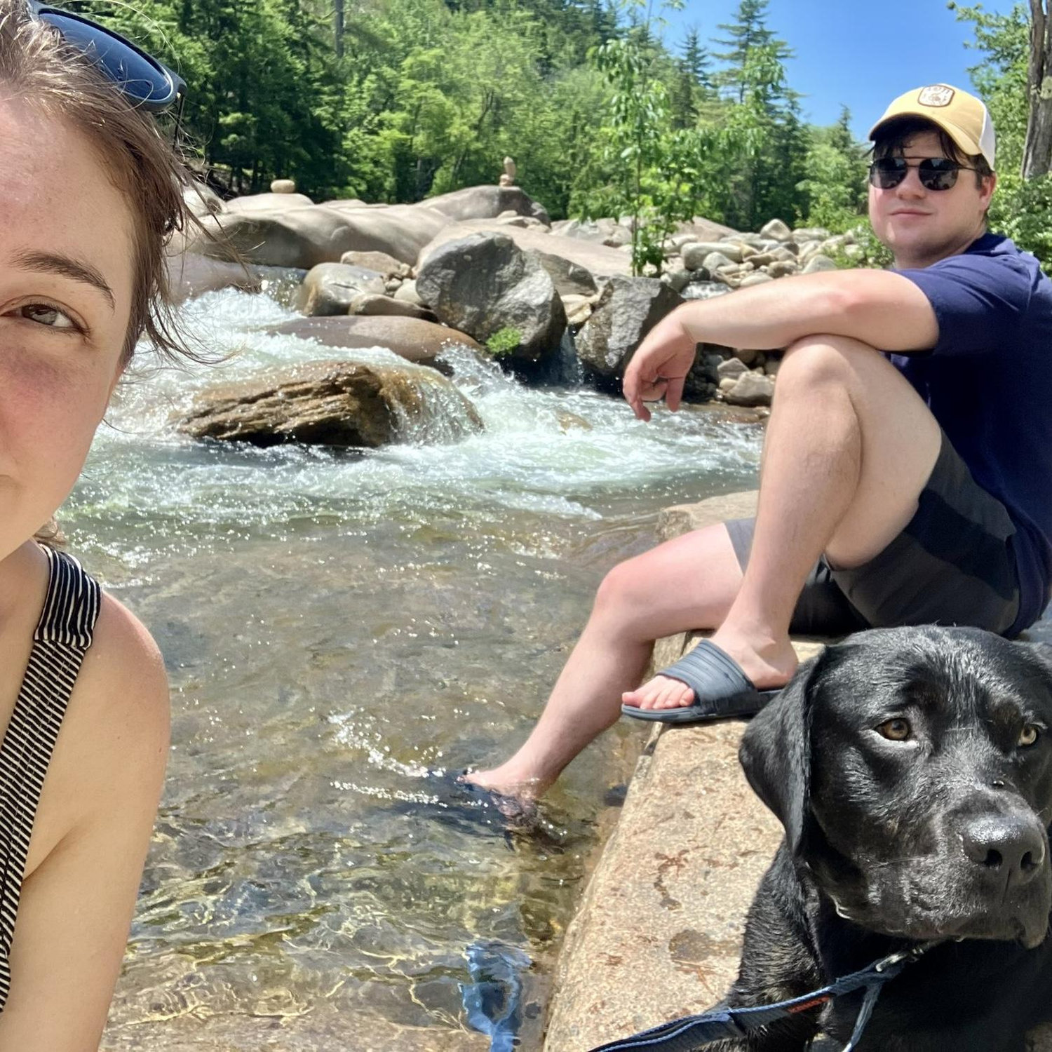 River trips with Odie <3