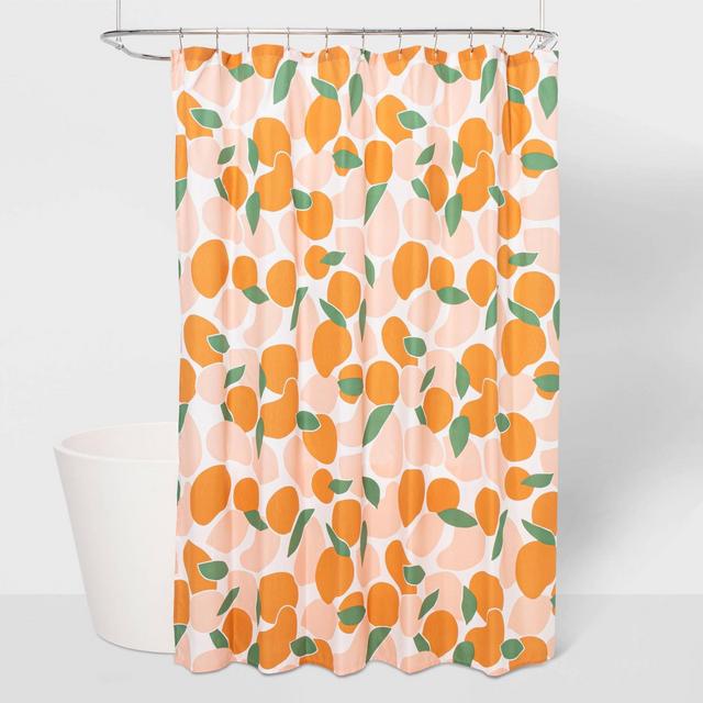 Microfiber Fruit Shower Curtain - Room Essentials™