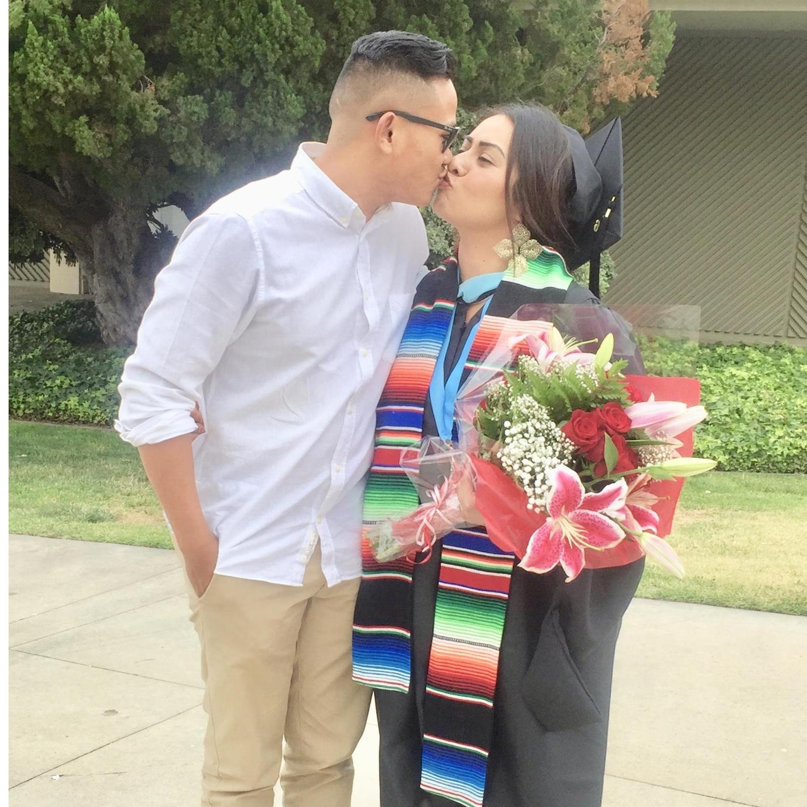 Graduation Kiss!