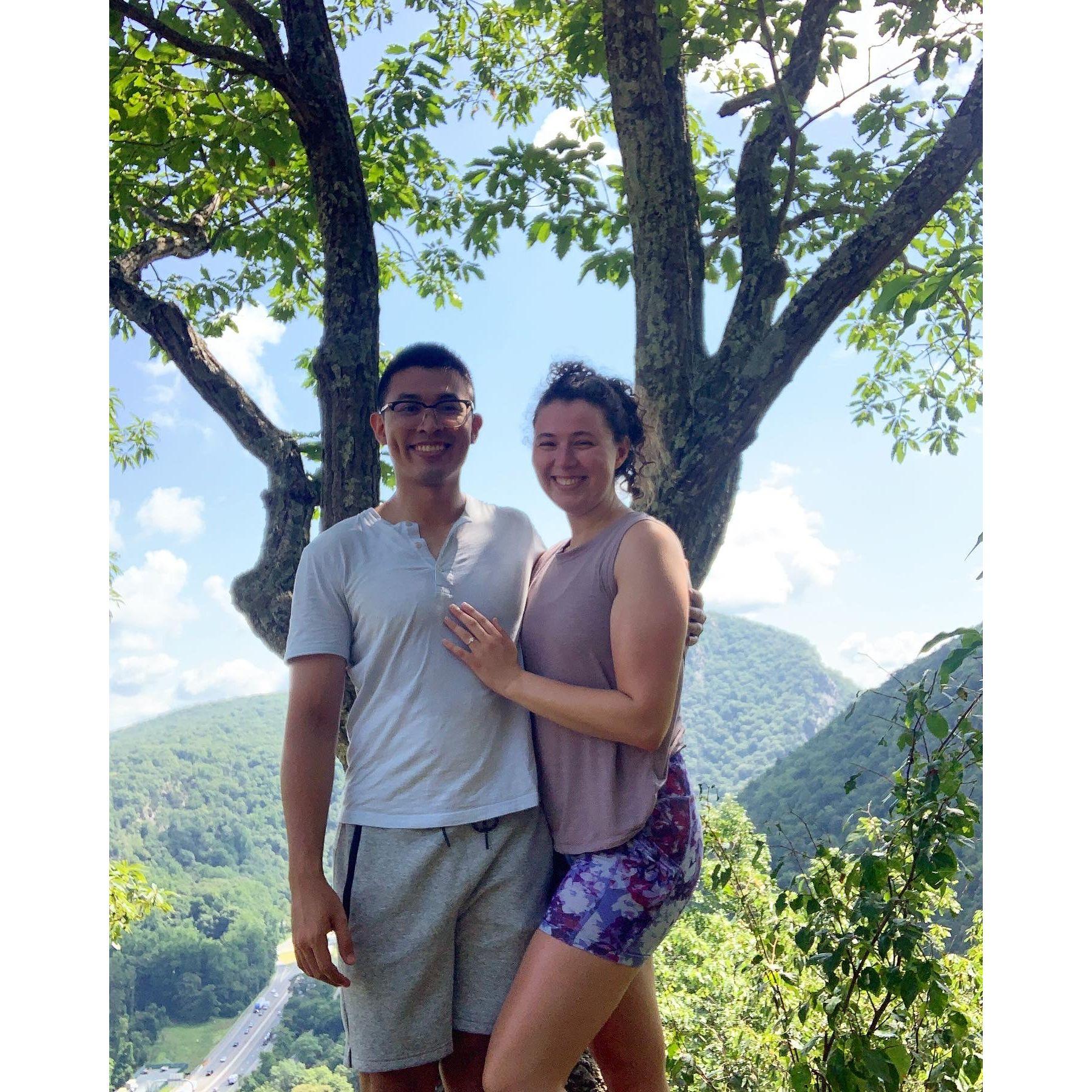 Right after Ryan proposed!