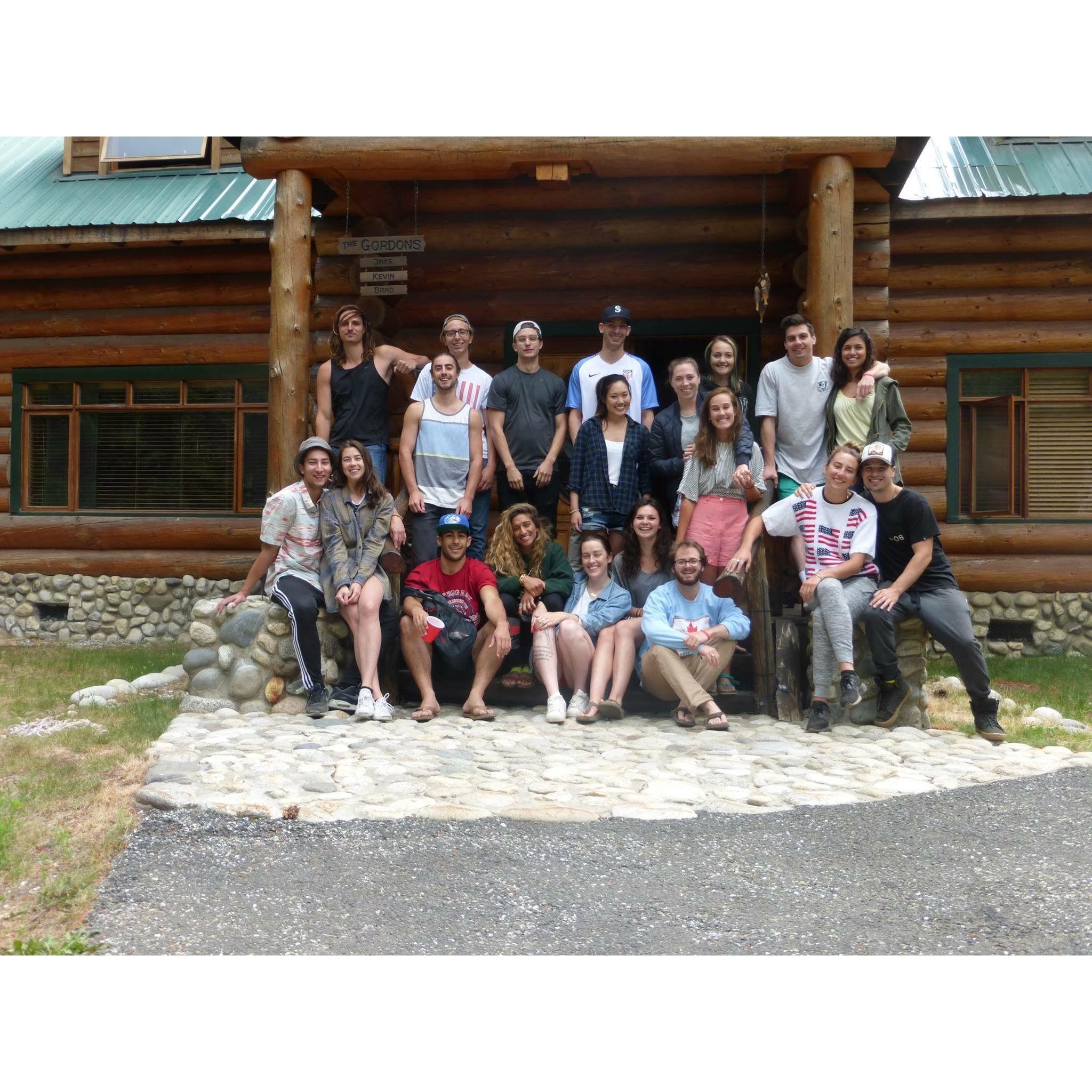 First cabin trip with a group