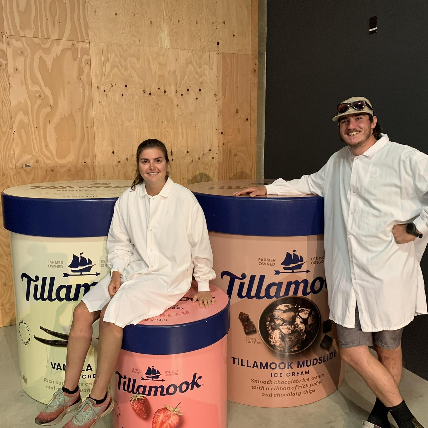 Ice Cream Tour at the Tillamook Factory in Oregon