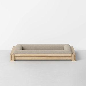 Modern Wood Dog Bed