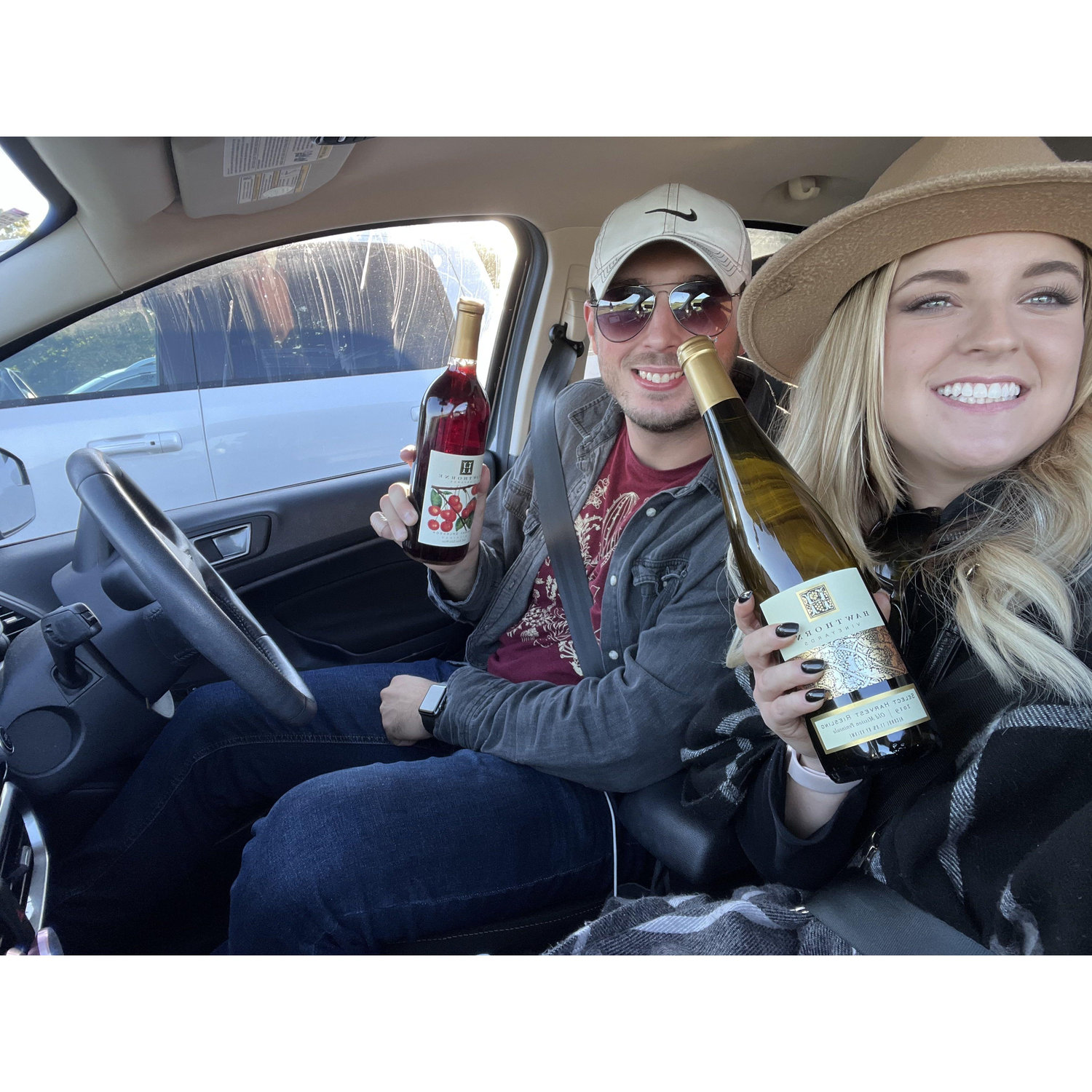 Our first trip to Traverse! We explored the downtown and had some wine!