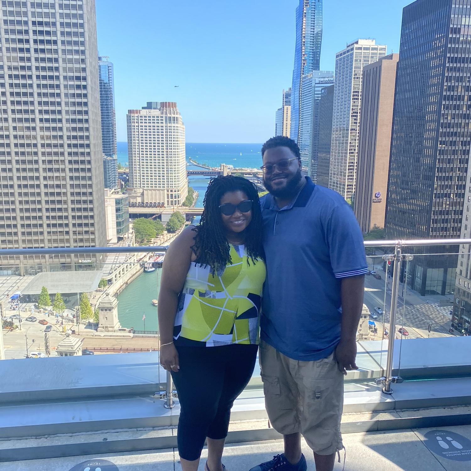 Terrrace 16 and the best view of Lake Michigan and the Chicago River. 2020