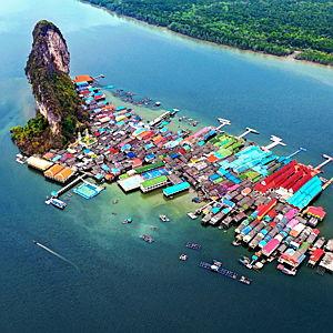 Private Tour of Floating Fishing Village (Thailand)