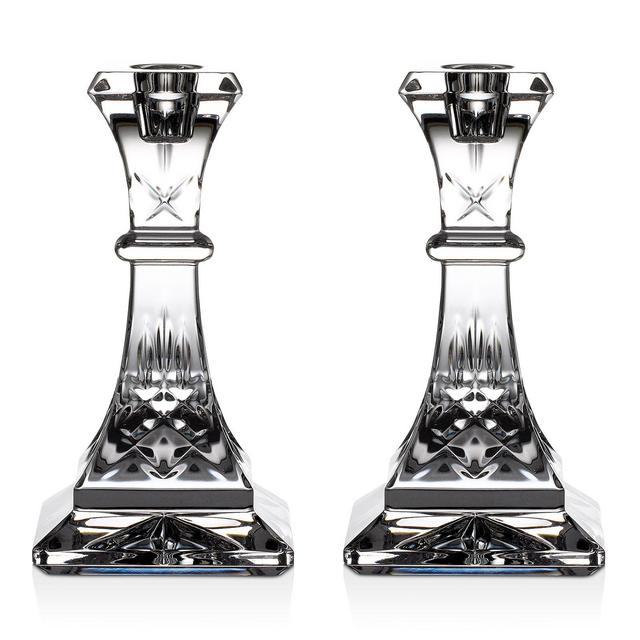 Waterford Lismore 6" Candlestick, Set of 2