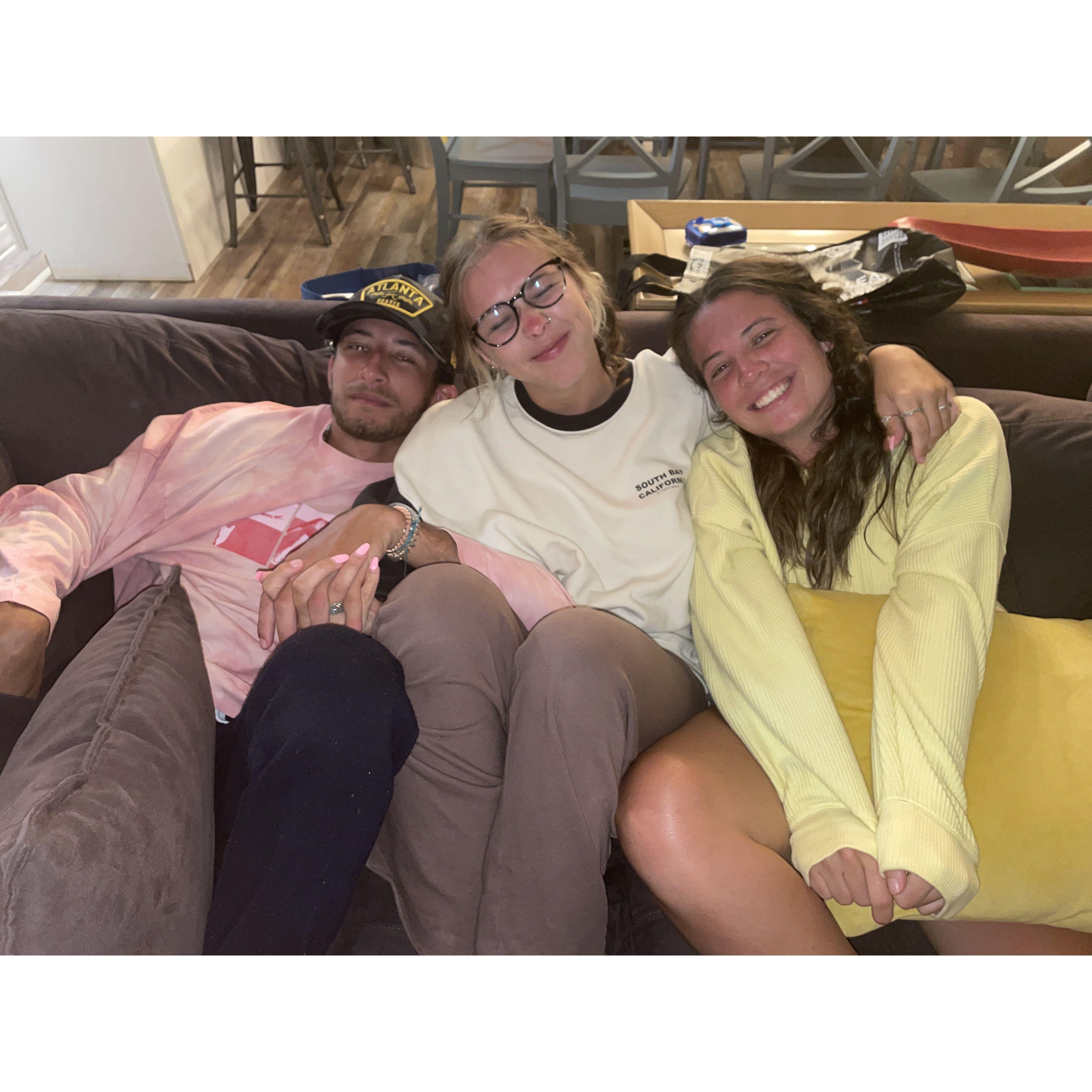 It all started with Liz. She quickly became one of my best friends and talked me into going out with her brother. Little did we know that the convincing happening on June 19th, 2021 would bring us here.
