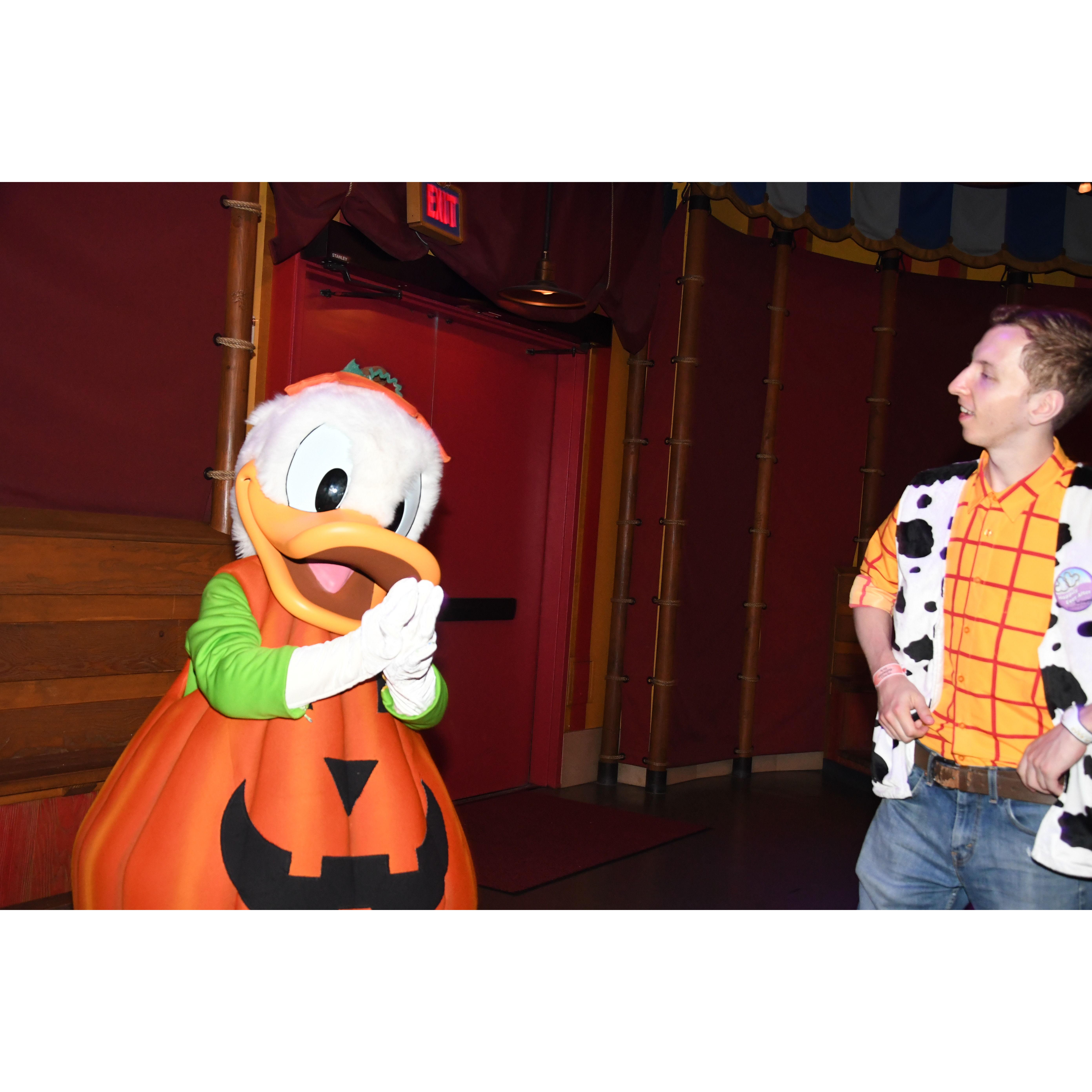Matt telling Donald he proposed :')