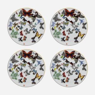 Butterfly Parade Dessert Plates, Set of 4